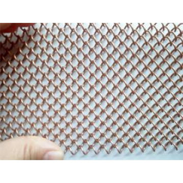 Aluminium Woven Wire Fabric Coil Draperies for Room Divider